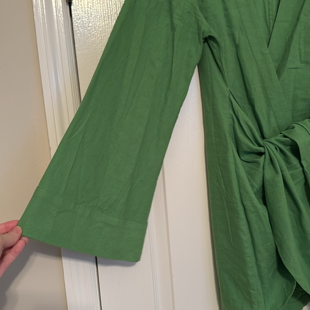 REVOLVE | L’Academie The Janeiro Mini Dress Green - Picture 10 of 14